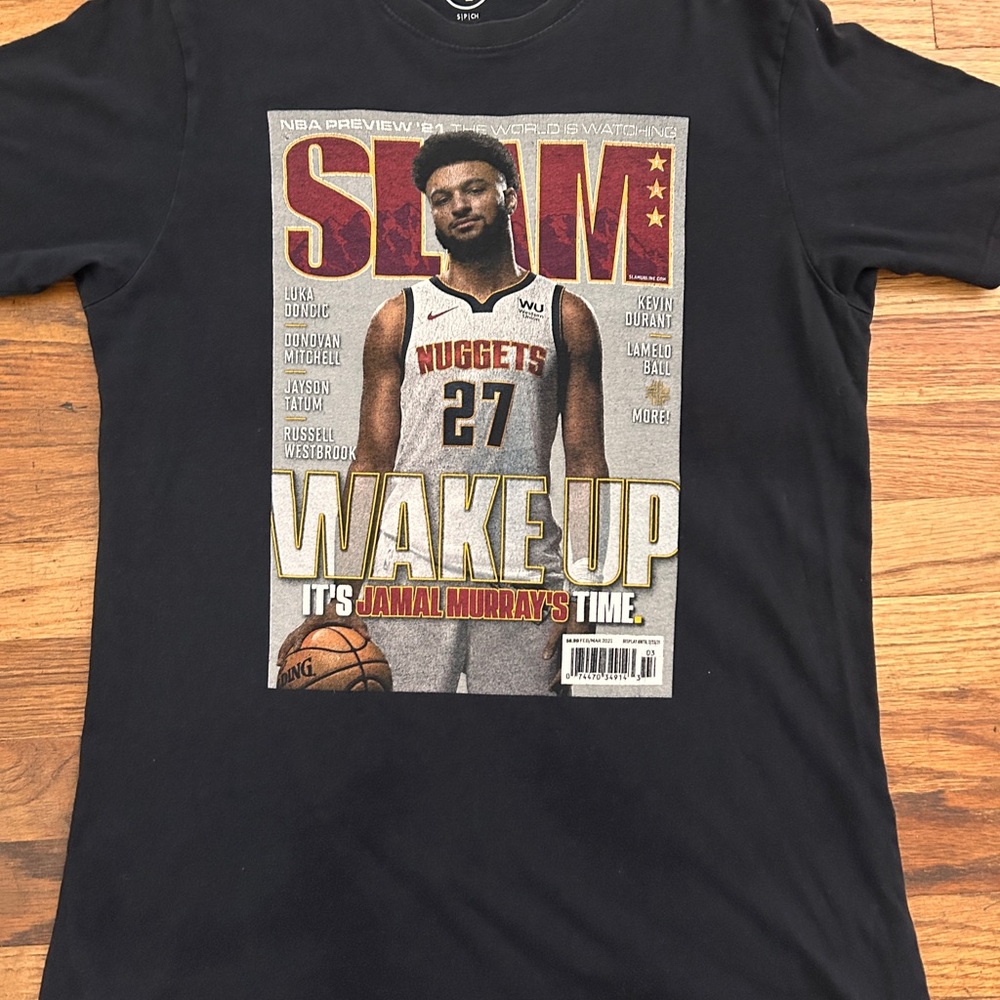 Slam 47 Jamal Murray Cover Tshirt Mens